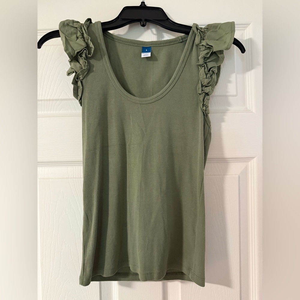 TWO Ruffle Sleeve Tops
